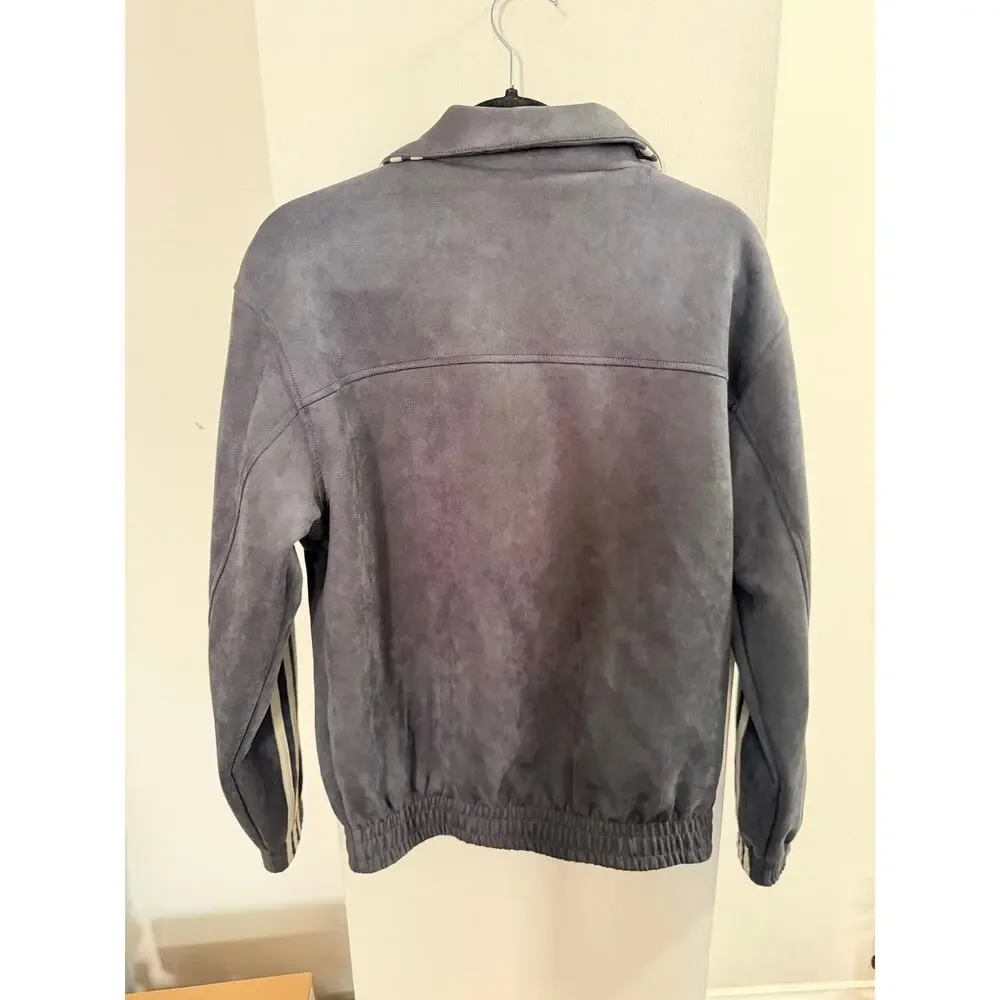 NWT Adidas Chinese New Year Jacket Coat Ash Grey Gray Oversized Unisex 2XS